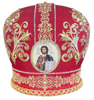 Митра парча под вышивку (иконы холст) 60,5 р
