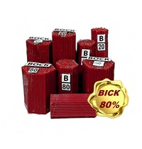 Свечи красные ВОСК 80%