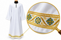 Подризник габардин с вставками  (зеленый) 50/150