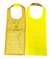 Епитрахиль короткая парча Т(желтая)  80см