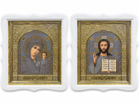 Вседержитель Казанская  №17Ф (рамка) 25/29 см