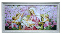 Богородица с младенцем (цвет яблони)  25/30