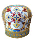 Митра парча Греция (белое золото бордо) 57 р