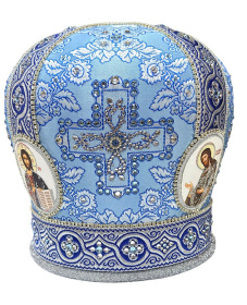 Митра парча (голубое серебро) 57,5р