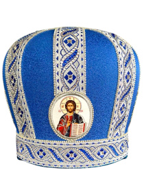 Митра парча, Галун (иконы холст, стразы) 60 р