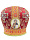 Митра парча Т (красное золото) 58 р