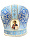 Митра парча (голубое серебро) 57,5р