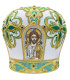 Митра, парча, орнамент (вышитые иконы) 58р