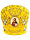 Митра, бархат ( вышивка Царская, камни) 59р