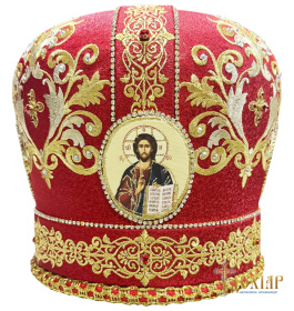 Митра парча под вышивку (иконы холст) 58,5р