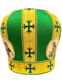Митра парча, Галун (иконы холст) 57 р