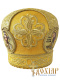 Митра парча Т( желтый с золотом) 55р