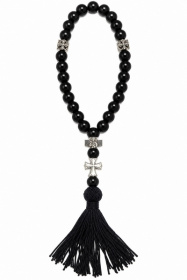 Чётки с мет. крестом 30 зерен (SV2-4-95)