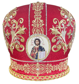 Митра парча под вышивку (иконы холст) 60,5 р